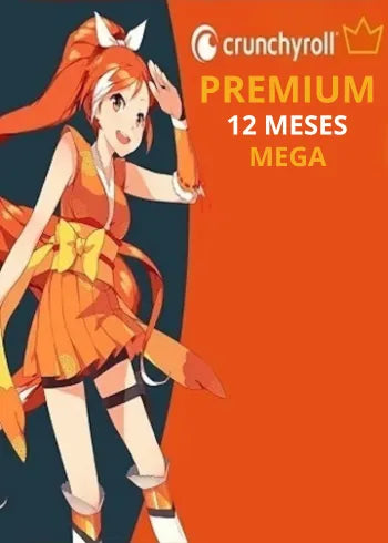 Crunchyroll - Premium Mega 12 Meses - Suscription Key